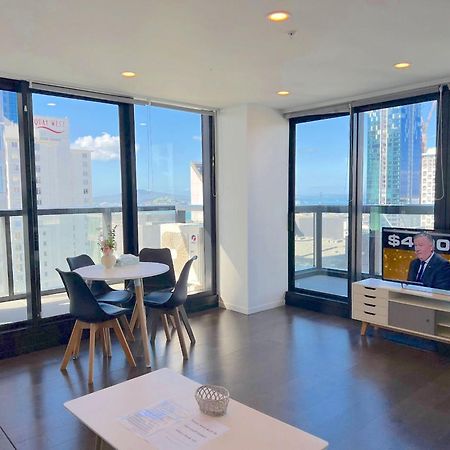 Magnificent Harbour View Skytower View Apartment In Cbd Окленд Екстер'єр фото